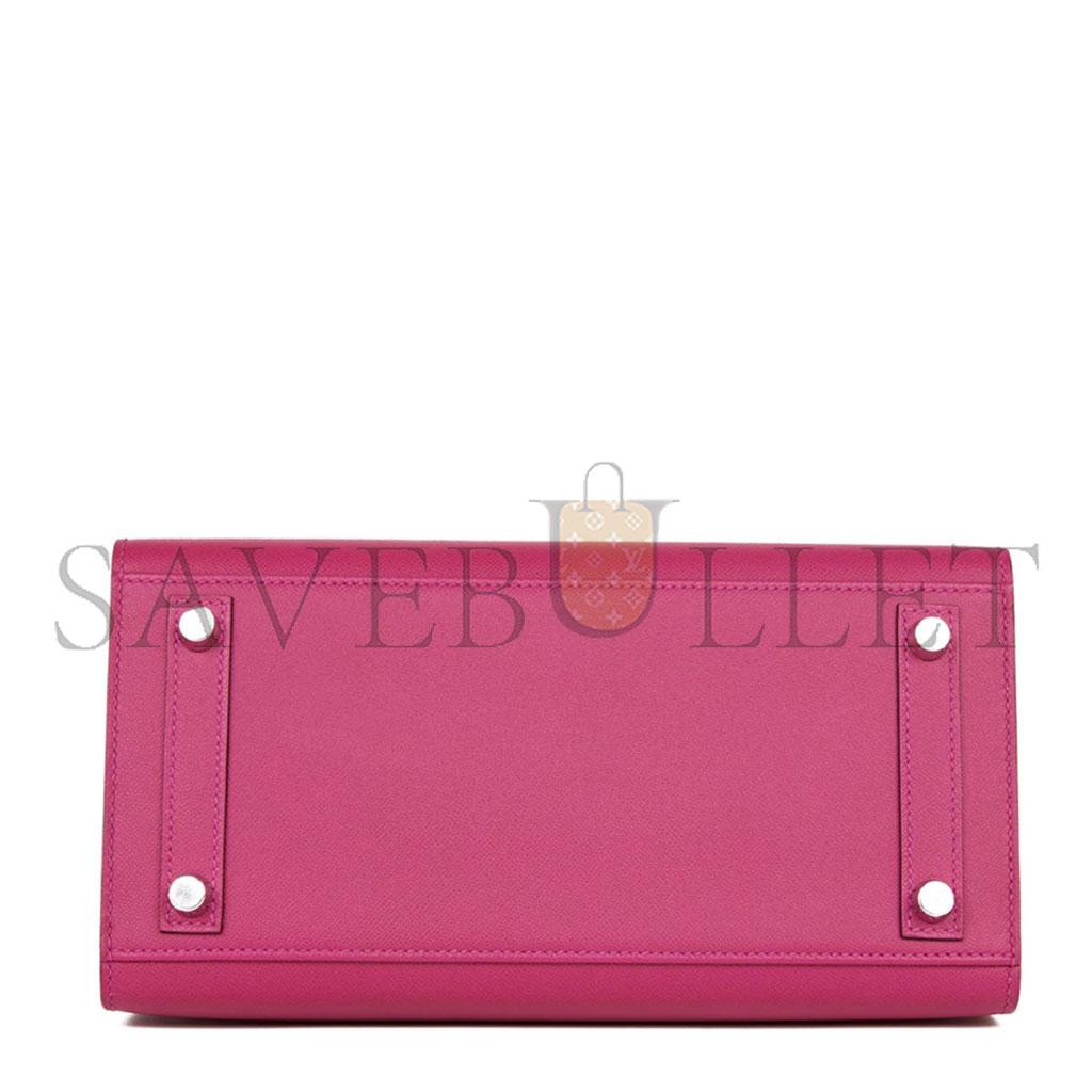 H**mes master birkin 30 epsom leather magnolia pink silver buckle luxury bag bk30l3tgss (30*23*15cm)